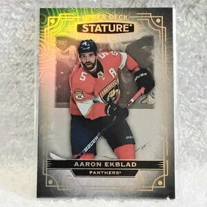 5/$20 Mint 2022/23 UD Stature Aaron Ekblad NHL Card 73!!